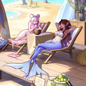 Home Appearance Seaside Summer Joyce and Selena Closeup.png